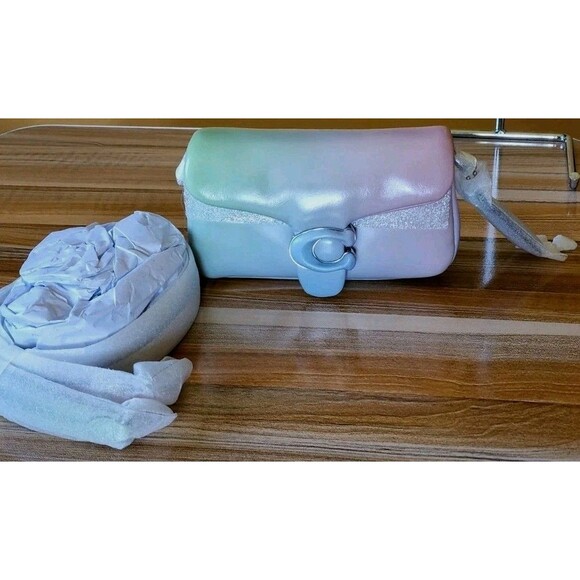 Coach Pillow Tabby 18 Ombre Leather MINI Shoulder Bag NWT - Picture 1 of 16